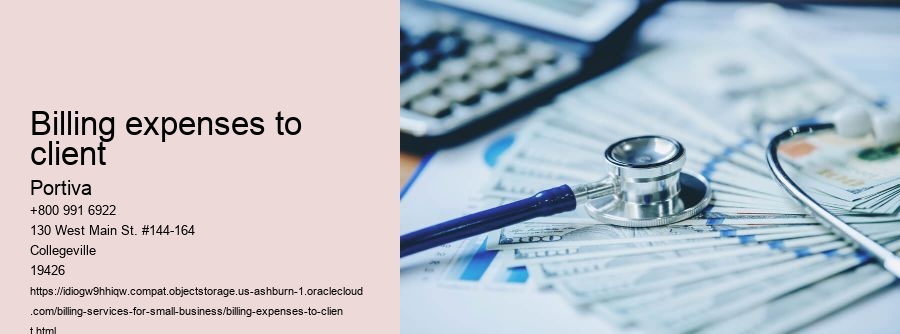 billing expenses to client