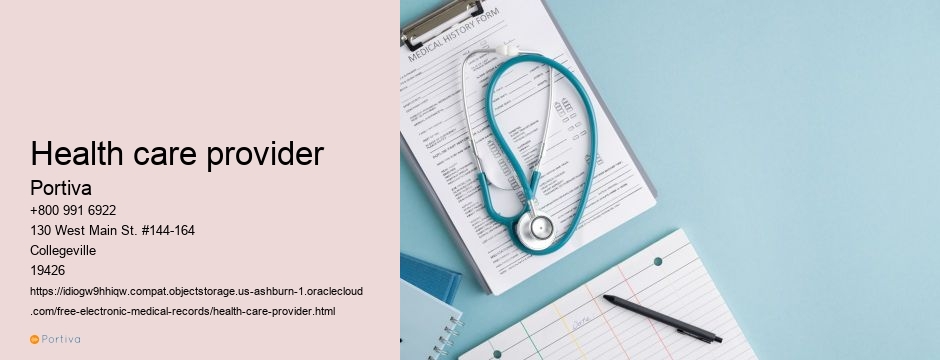 health care provider
