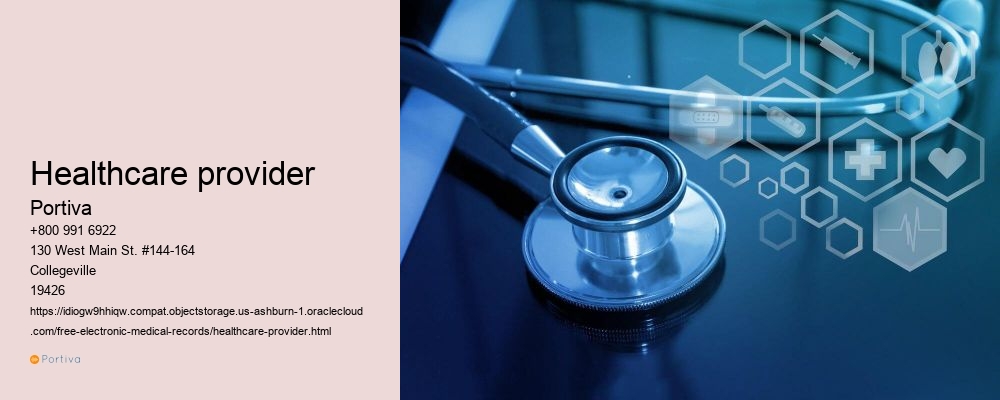 healthcare provider