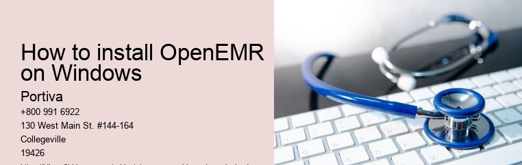 How to install OpenEMR on Windows