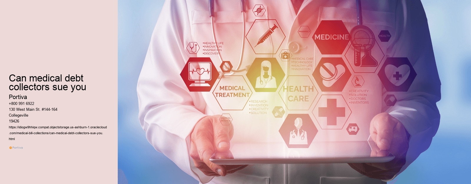 can medical debt collectors sue you