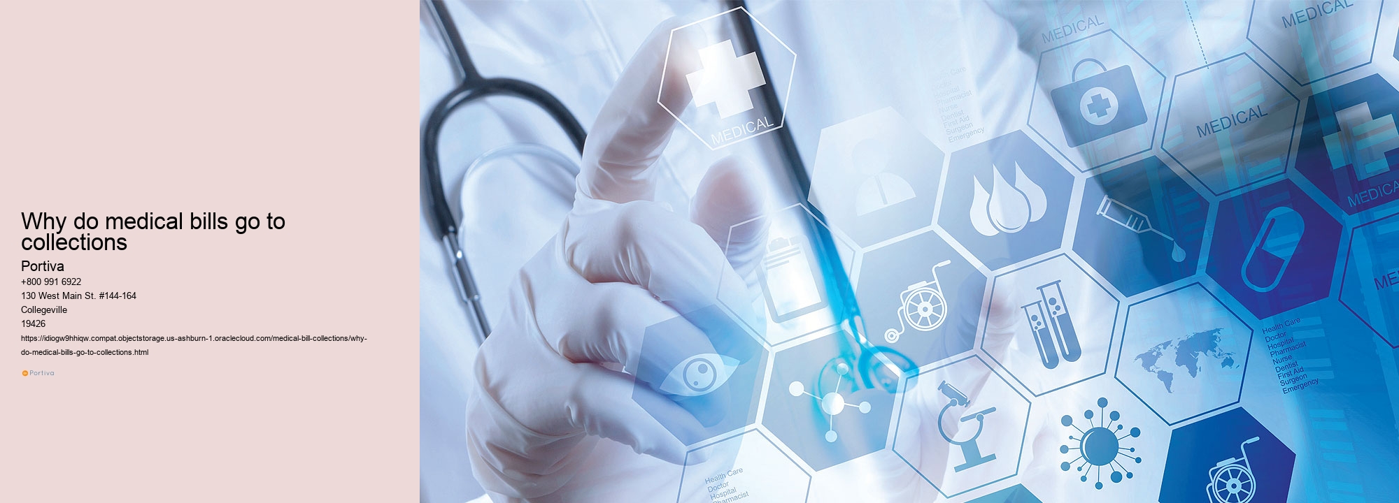 why do medical bills go to collections