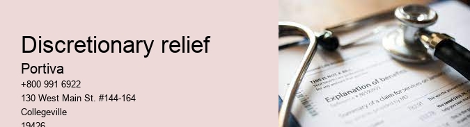 discretionary relief