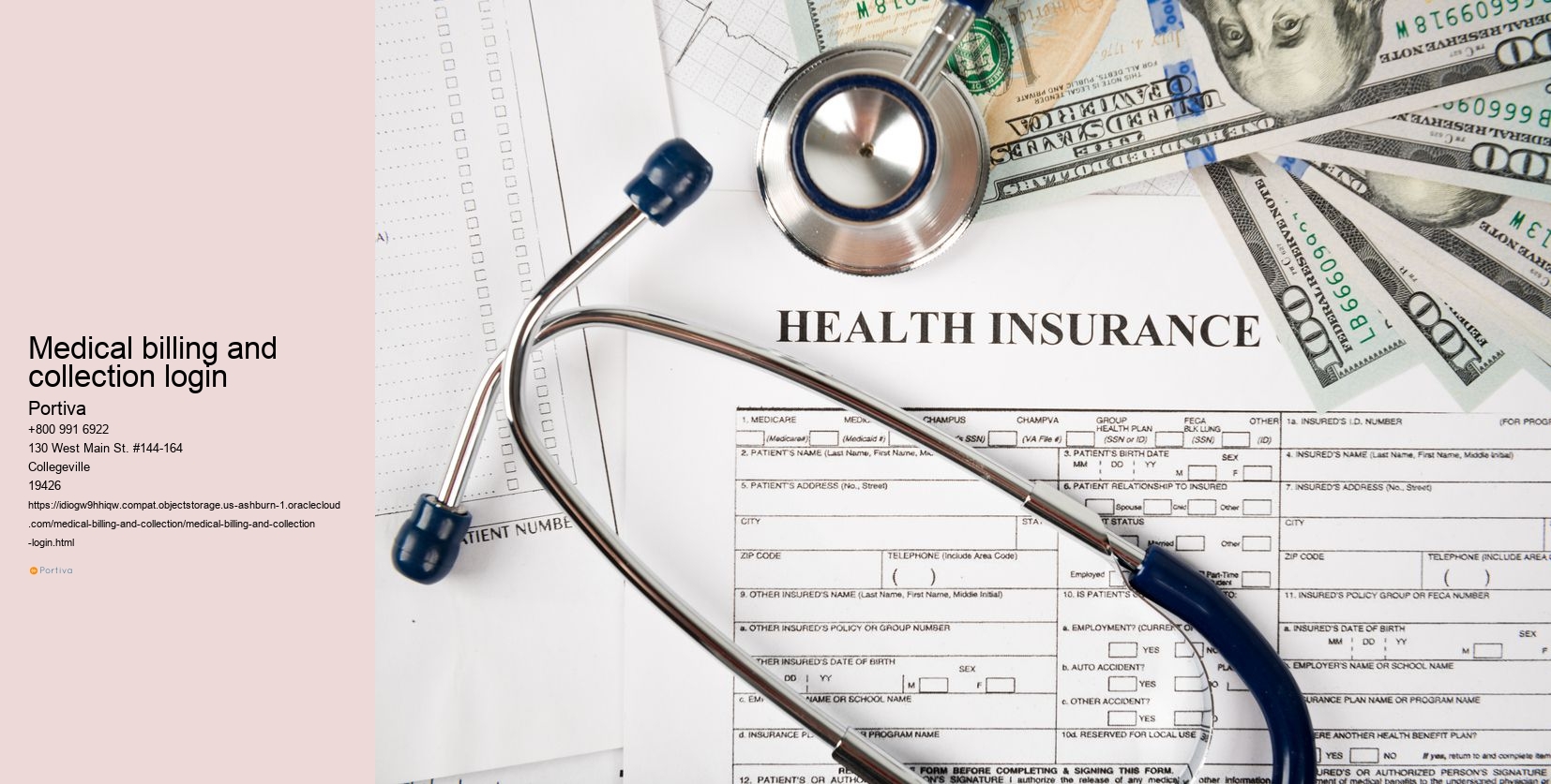 medical billing and collection login