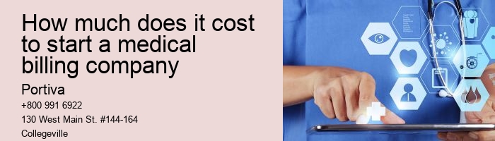 how much does it cost to start a medical billing company