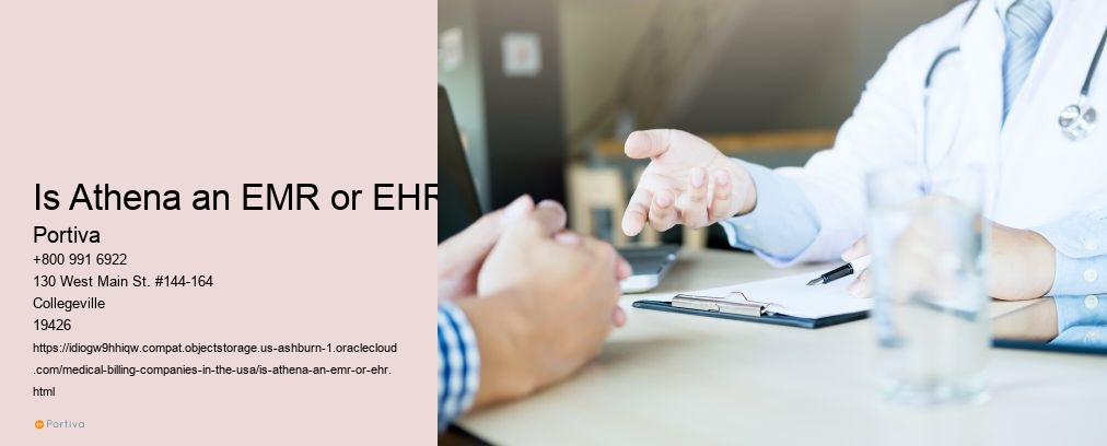 Is Athena an EMR or EHR