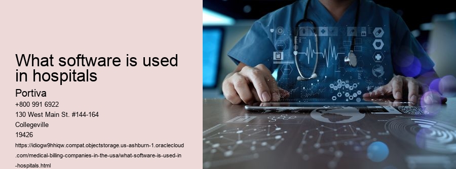 What software is used in hospitals