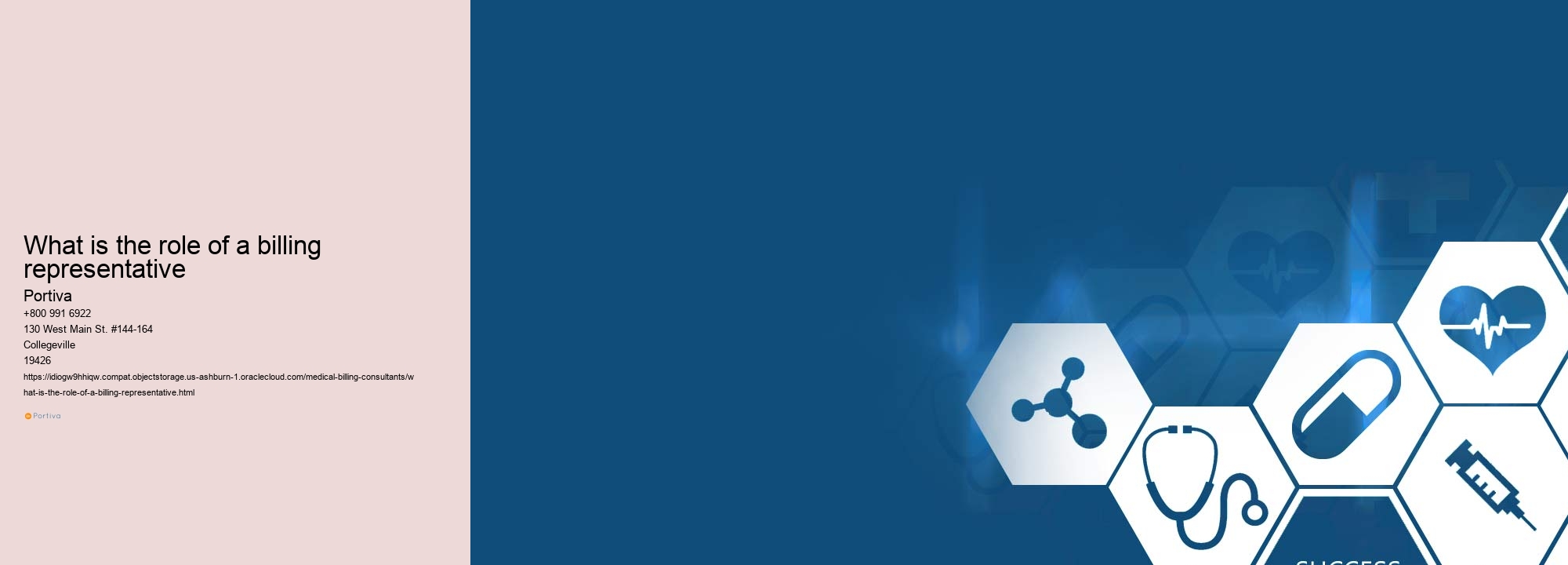 What is the role of a billing representative