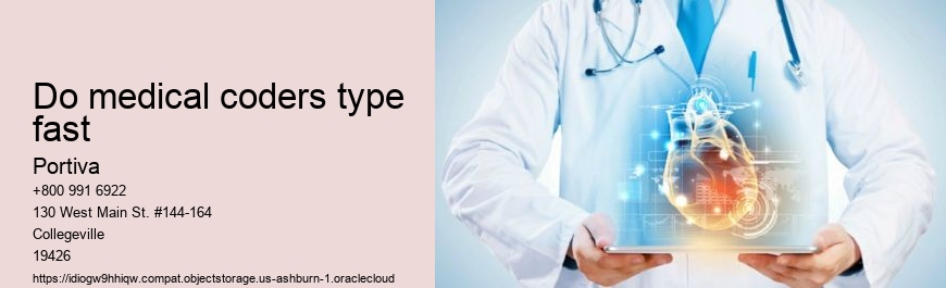 Do medical coders type fast