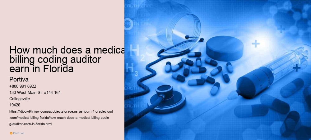 How much does a medical billing coding auditor earn in Florida