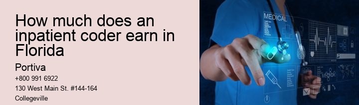 How much does an inpatient coder earn in Florida