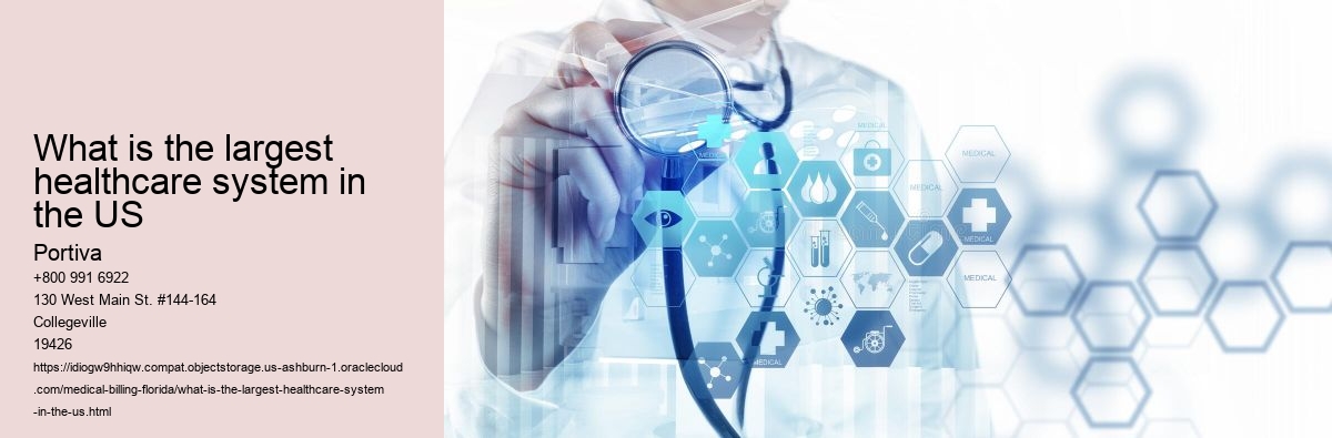 What is the largest healthcare system in the US