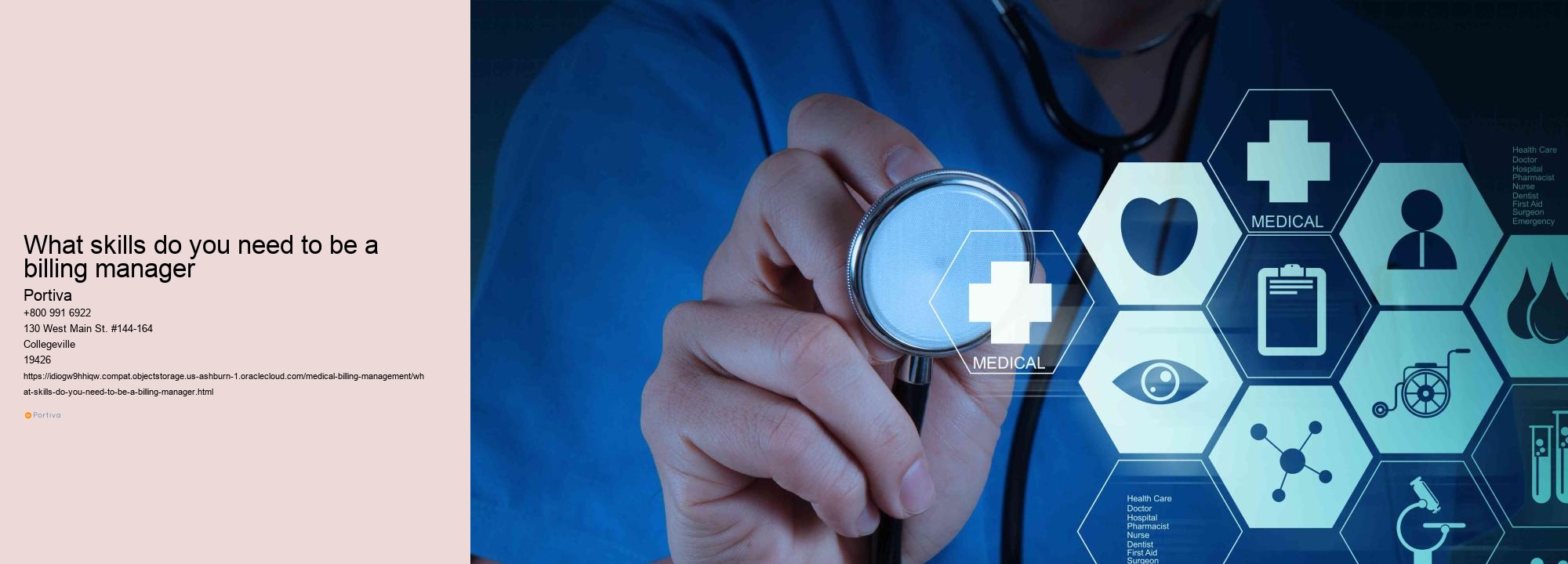 What skills do you need to be a billing manager