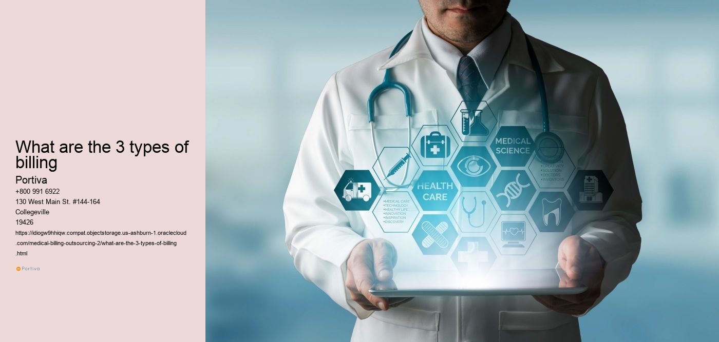 what are the 3 types of billing