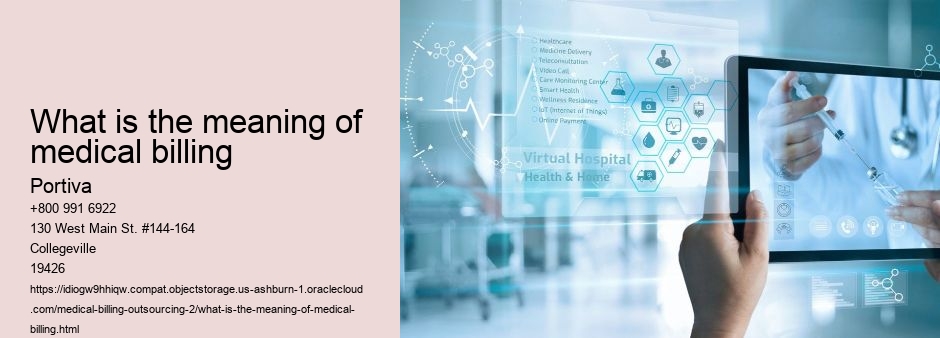 what is the meaning of medical billing