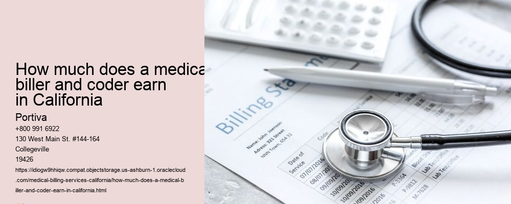 How much does a medical biller and coder earn in California