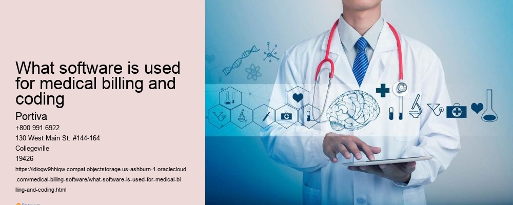 what software is used for medical billing and coding