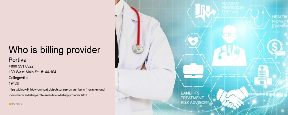 who is billing provider