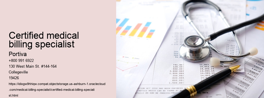 certified medical billing specialist