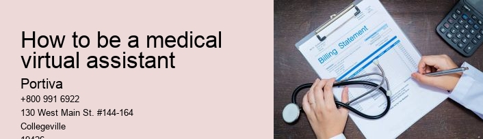 how to be a medical virtual assistant