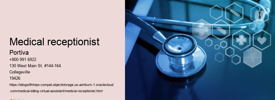 medical receptionist