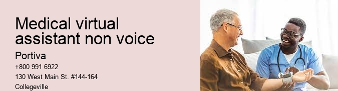 medical virtual assistant non voice