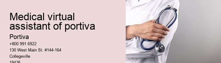 medical virtual assistant of portiva