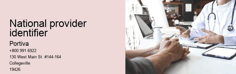 national provider identifier