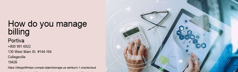 How do you manage billing