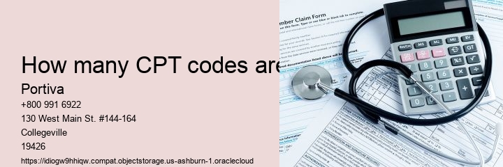 How many CPT codes are