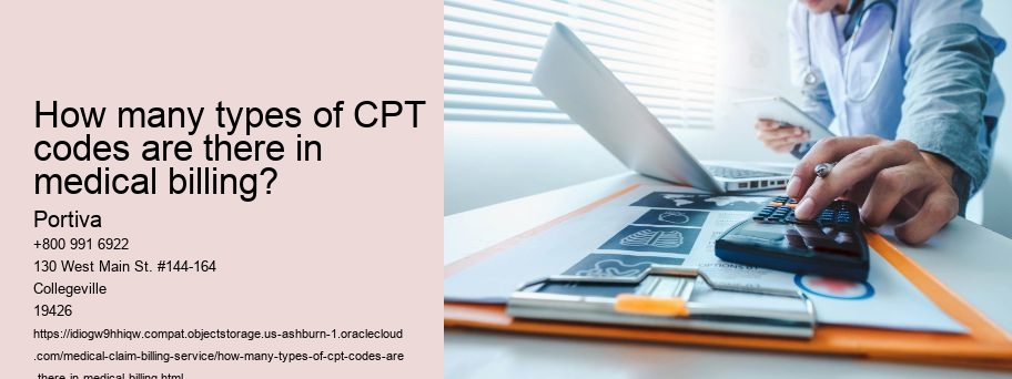 How many types of CPT codes are there in medical billing?