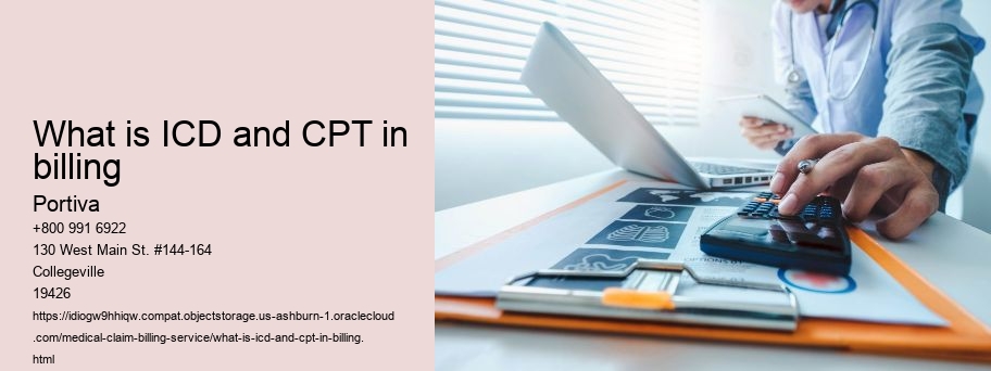 What is ICD and CPT in billing