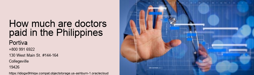 How much are doctors paid in the Philippines