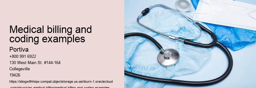 medical billing and coding examples
