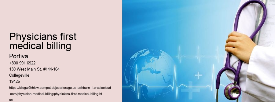 physicians first medical billing