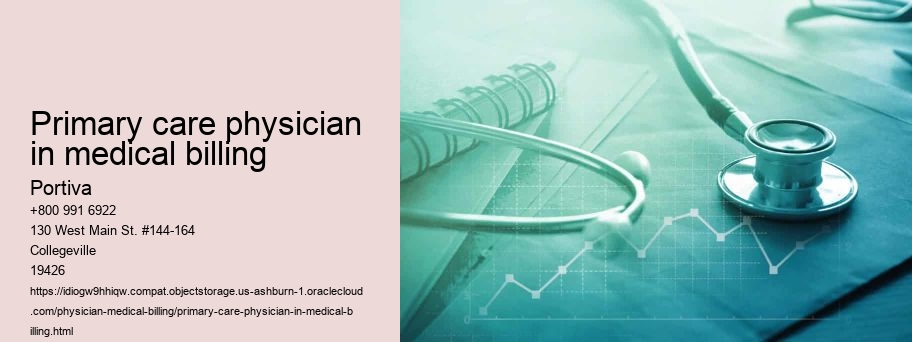primary care physician in medical billing