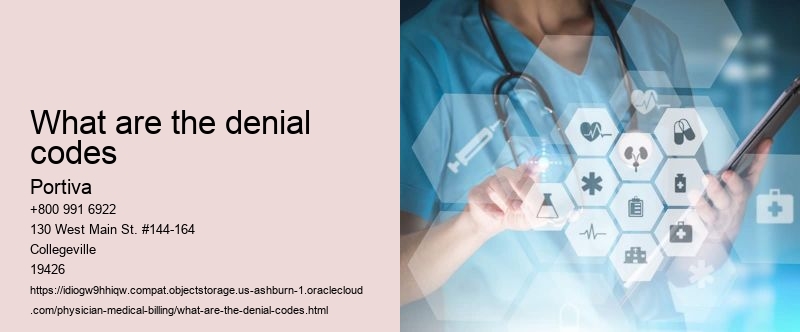 What are the denial codes