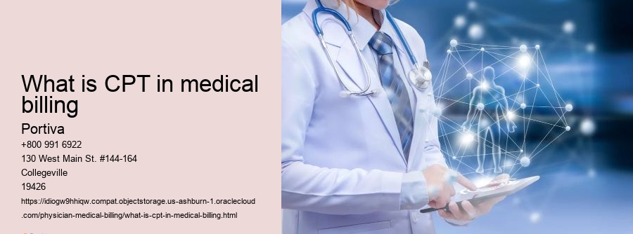 What is CPT in medical billing