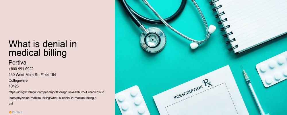 What is denial in medical billing