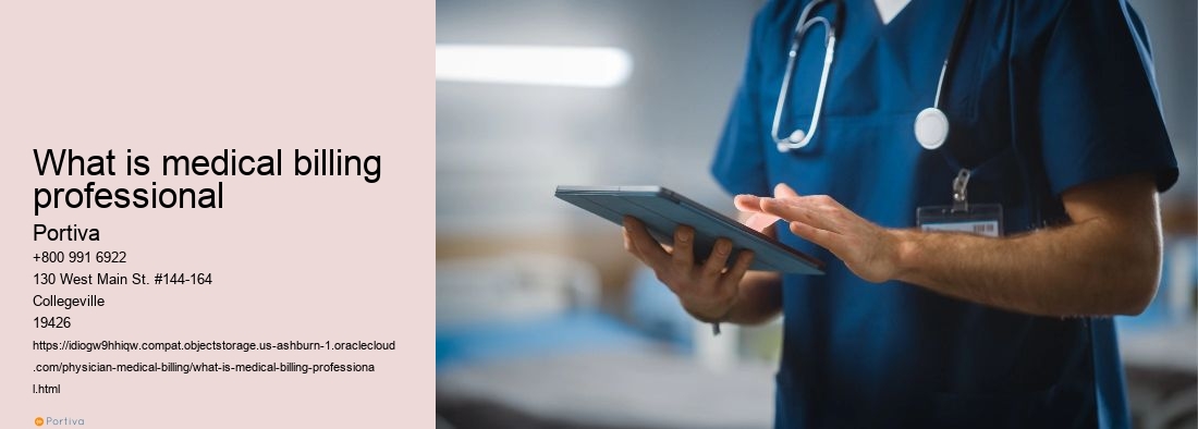 What is medical billing professional