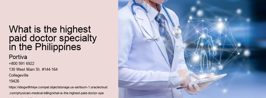What is the highest paid doctor specialty in the Philippines