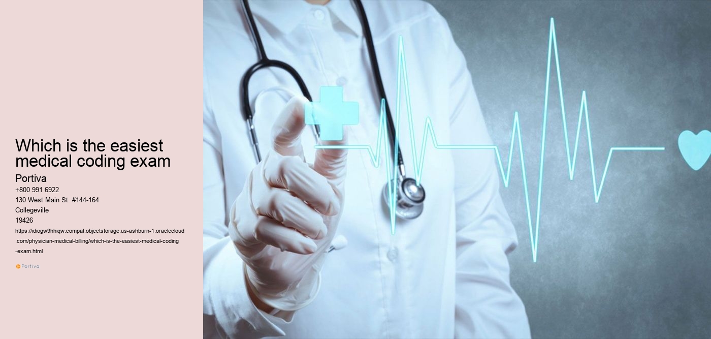 Which is the easiest medical coding exam
