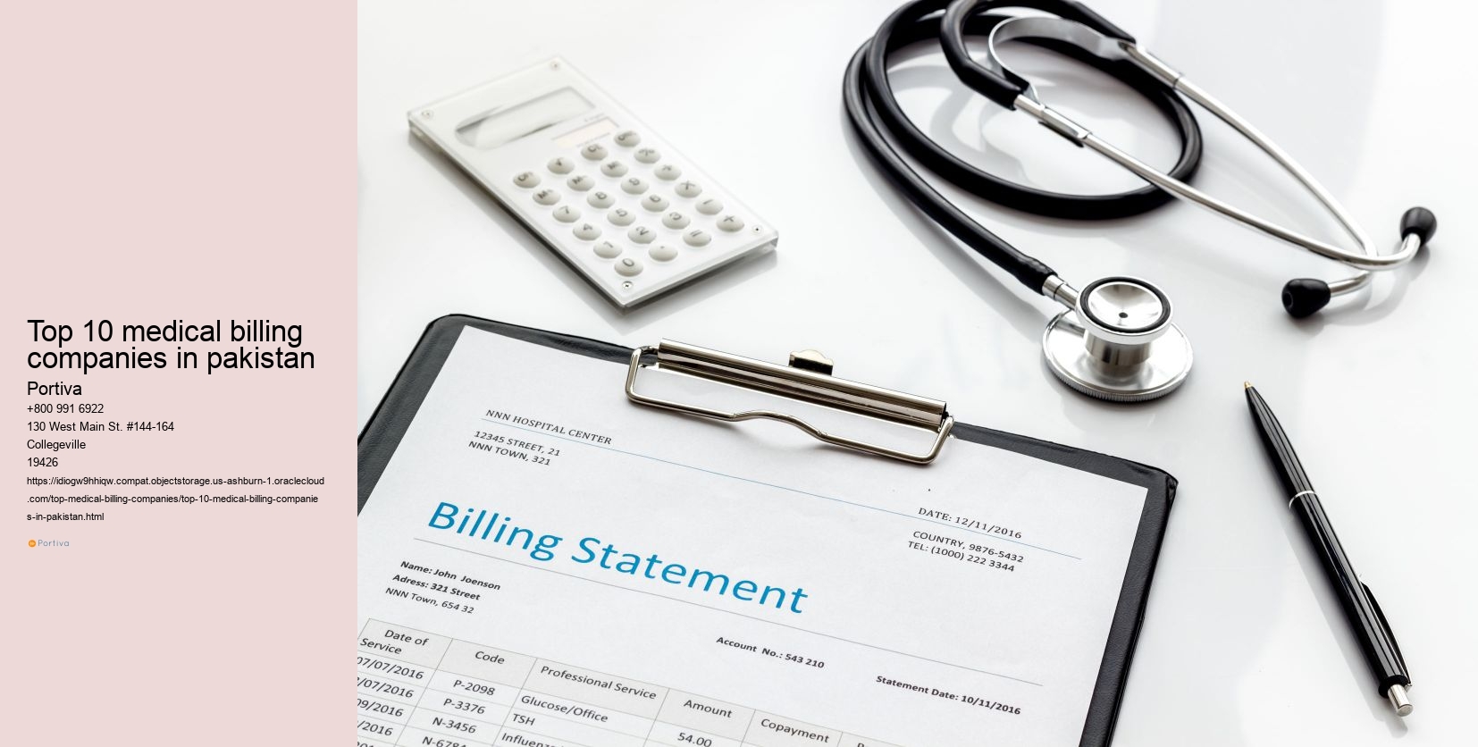 top 10 medical billing companies in pakistan